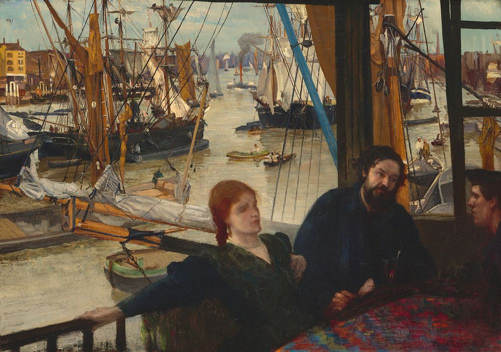 Wapping (1860&ndash;1864) by James McNeill Whistler.  
