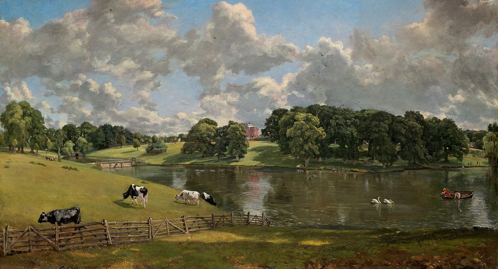 Wivenhoe Park, Essex (1816) by John Constable.  