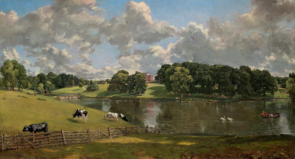Wivenhoe Park, Essex (1816) painting in high resolution by John Constable.