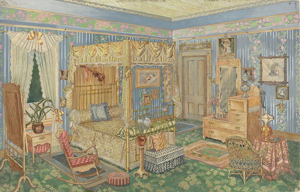 Woman's Bedroom (1935/1942) by Perkins Harnly.  