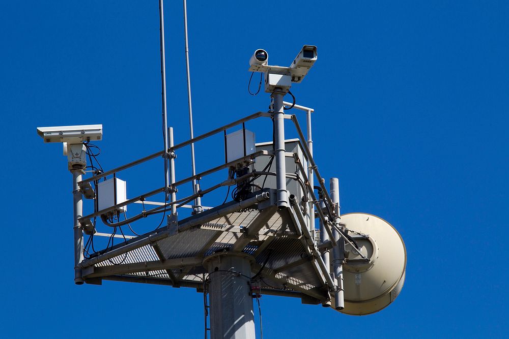South Texas Remote Surveillance Camera at Border