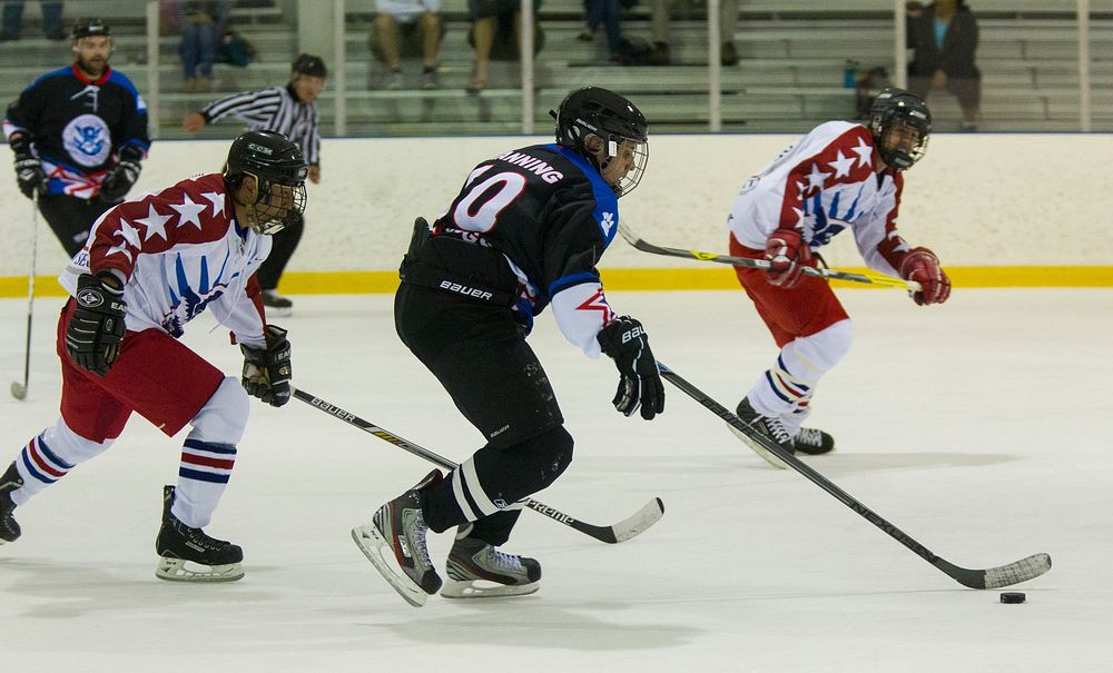 CBP/ICE Hockey Team at World Police and Fire Games