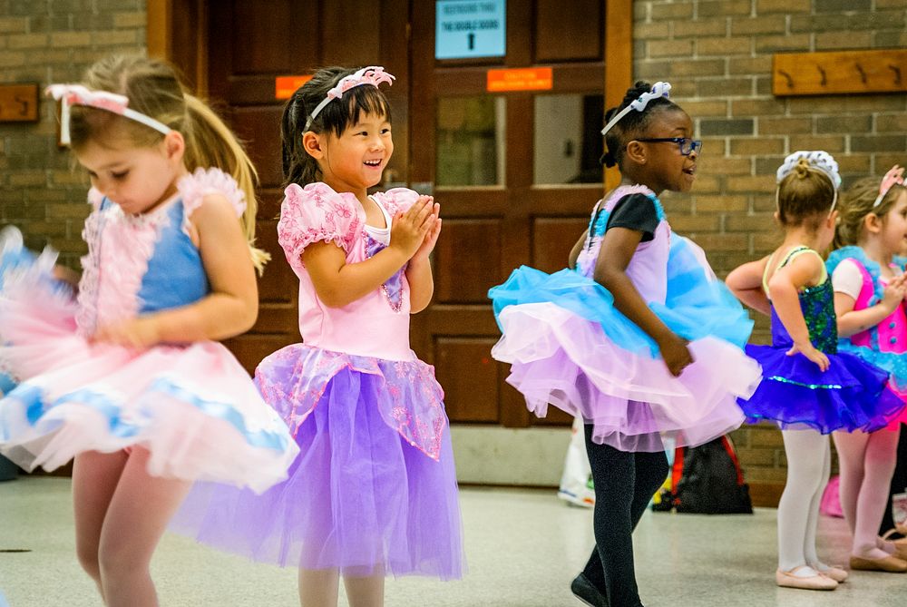 Princess Dance Camp at Jaycee Park, June 2018, North Carolina, USA. Original public domain image from Flickr