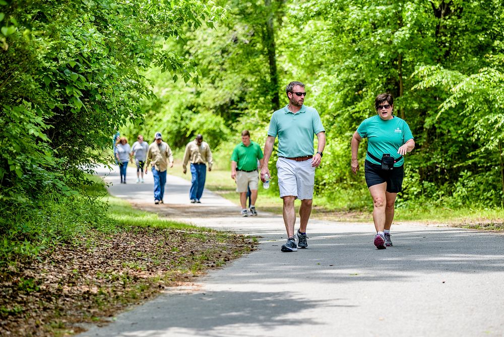 Spring wellness walk, May 10, 2018, North Carolina, USA. Original public domain image from Flickr