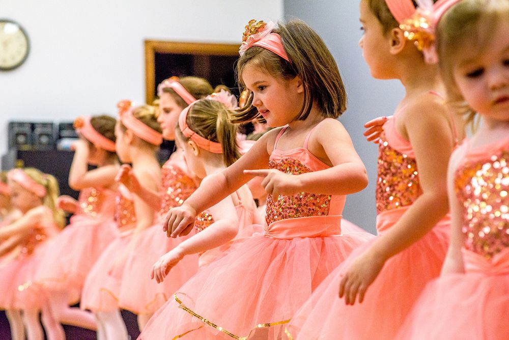 Little ballerinas. Photo by Aaron Hines