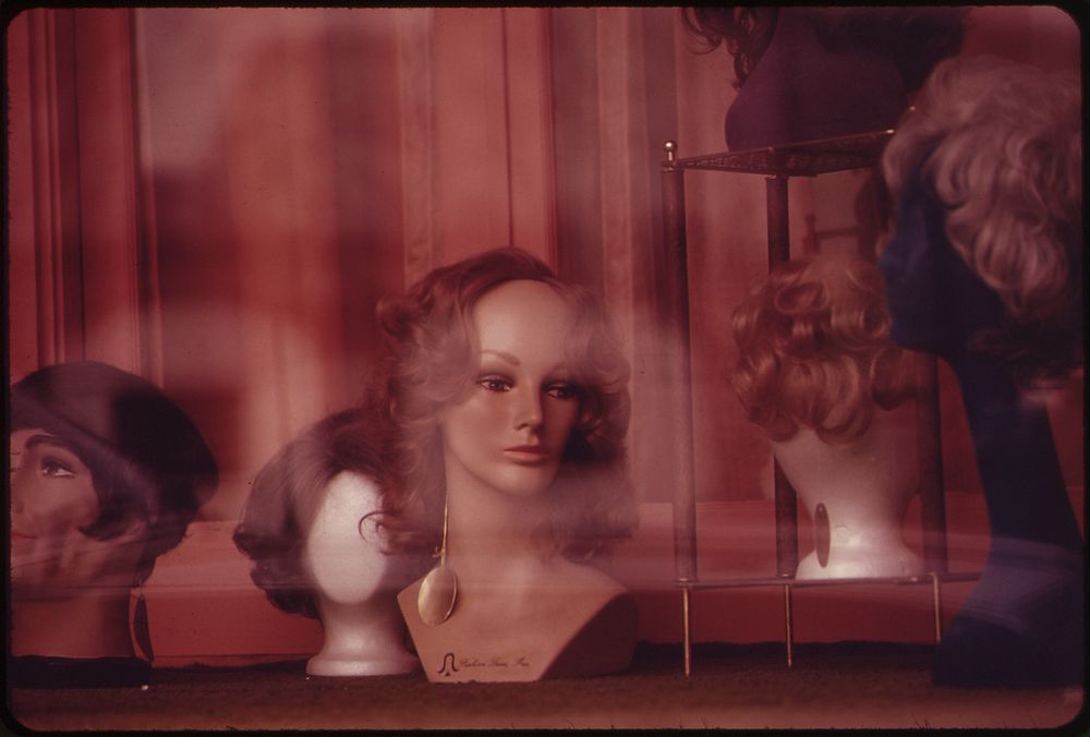 Store Window 06/1973. Original public domain image from Flickr