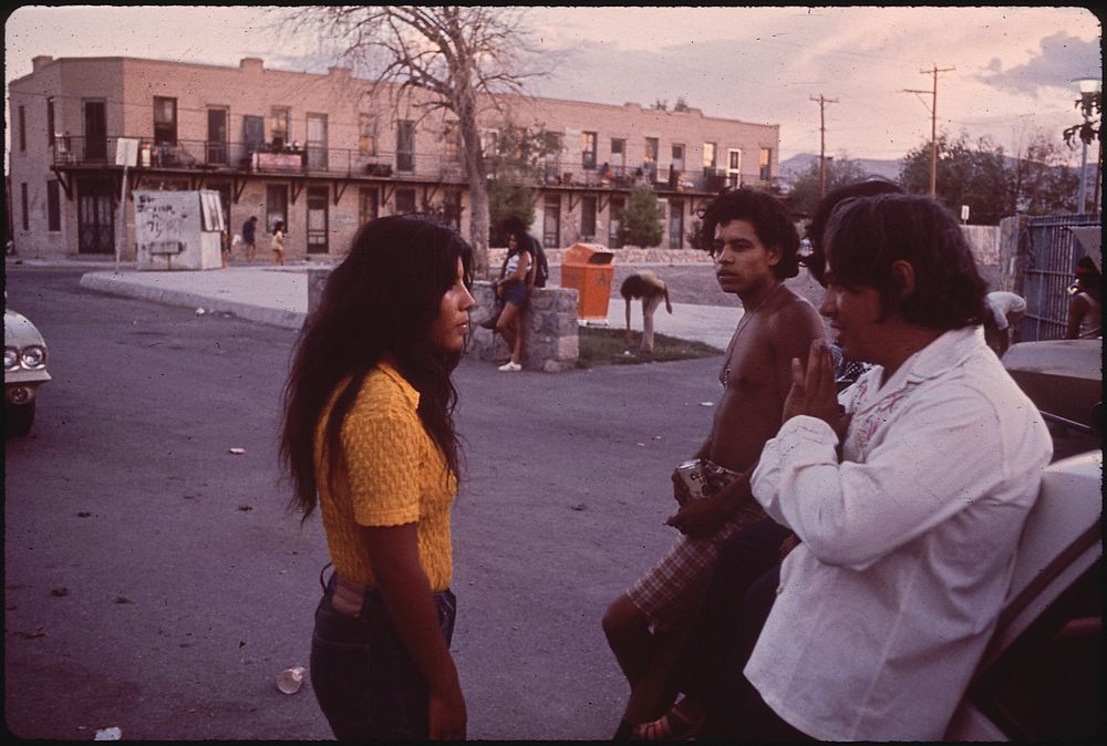 El Paso's Second Ward Neighborhood, 07/1972. Photographer: Lyon, Danny. Original public domain image from Flickr