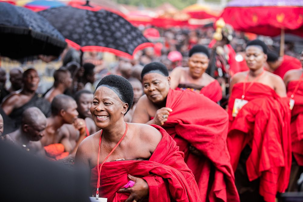 Amb. Jackson at the final funeral rites of the late Asantehemaa Nana Afia Kobi Serwaa Ampem II.