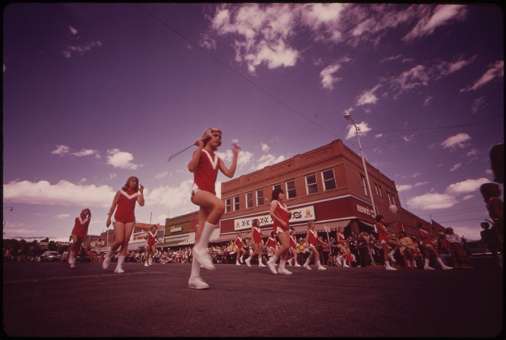 Labor Day Weekend Brings the Annual Garfield County Fair Parade, 09/1973. Original public domain image from Flickr