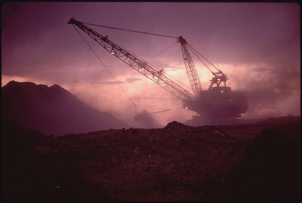 Peabody Coal Company in Black Mesa Area of Northeastern Arizona. Photographer: Eiler, Lyntha Scott. Original public domain…