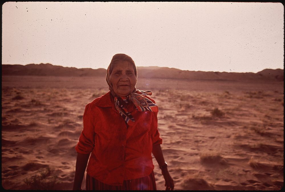 Navajo Woman. Photographer: Eiler, Terry. Original public domain image from Flickr