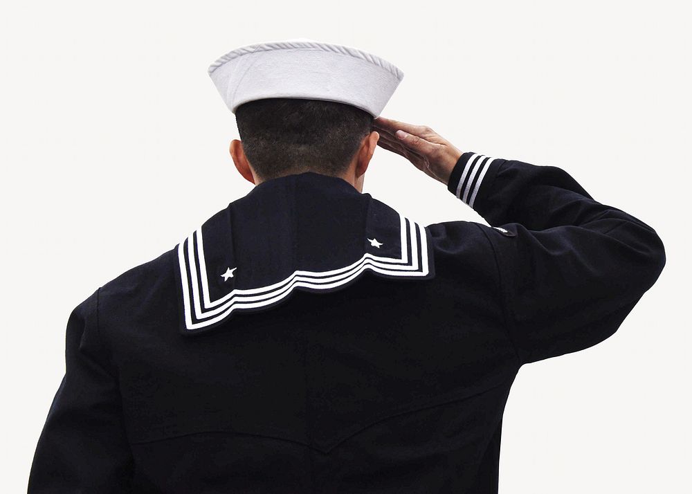 Navy career isolated design