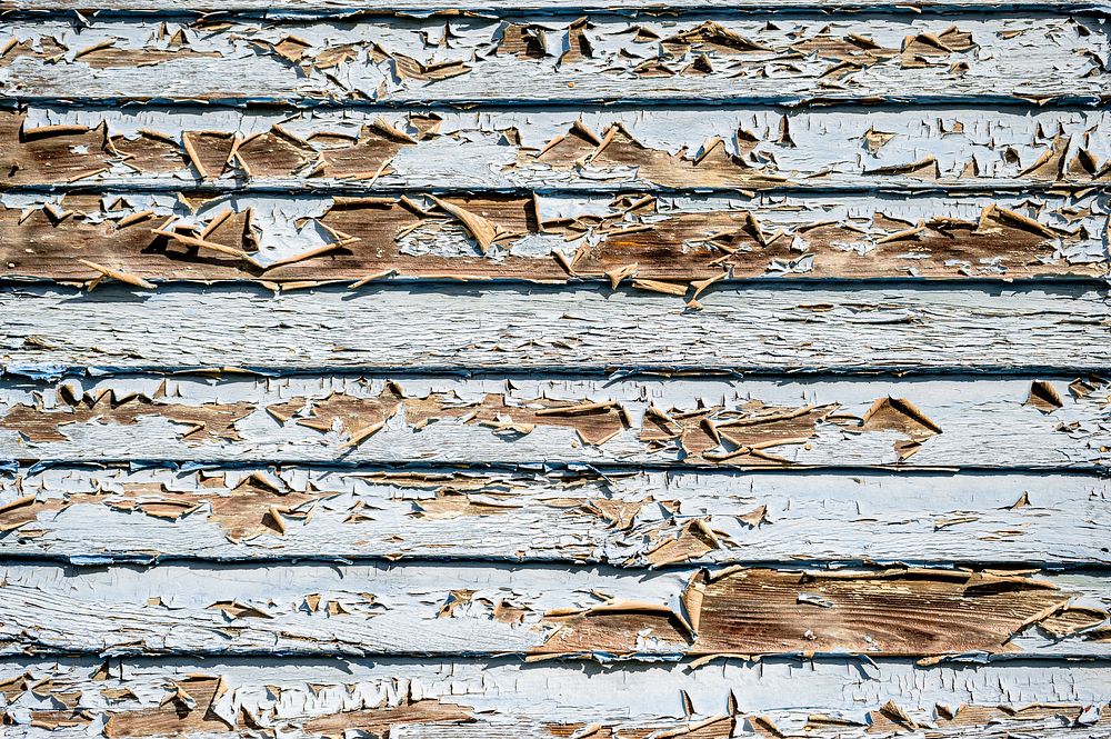 Grunge blue planks background