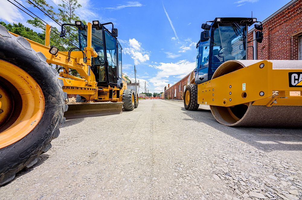 Town Creek Culvert construction site, June 19, 2019. Original public domain image from Flickr