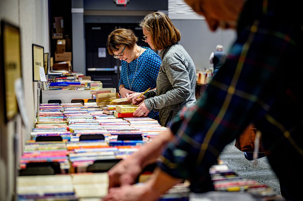 Friends of Sheppard Memorial Library's 29th Annual Used Book Sale at the Greenville Convention Center, February 7, 2020…