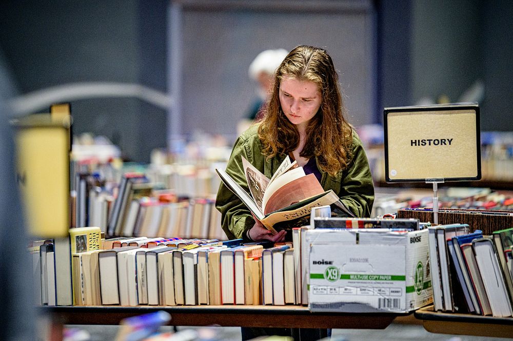 Friends of Sheppard Memorial Library's 29th Annual Used Book Sale at the Greenville Convention Center, February 7, 2020…