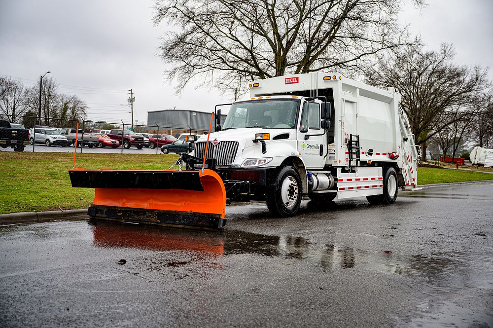 Greenville Public Works prepares for winter weather. February 20, 2020. Original public domain image from Flickr