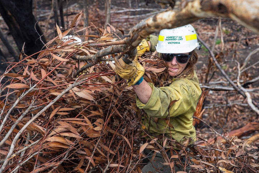 US firefighters in Australia