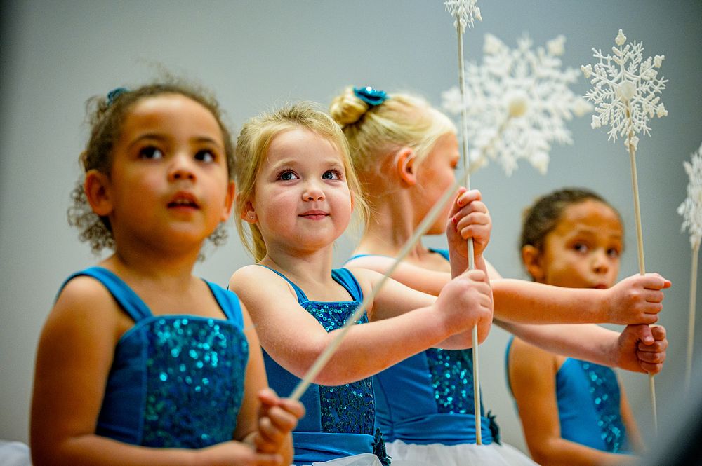 Holiday Dance Recitals held at Jaycee Park Auditorium, December 3, 2019, North Carolina, USA. Original public domain image…