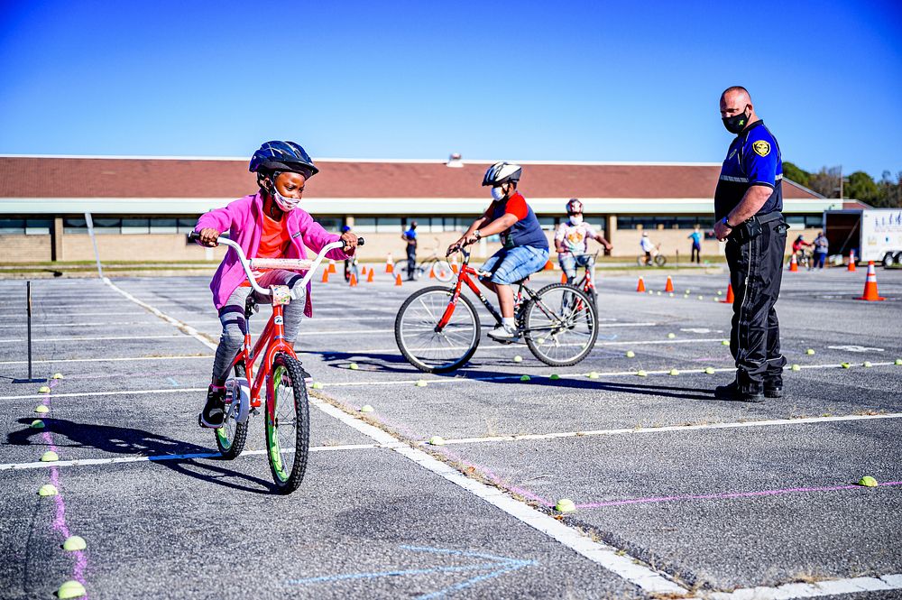 Bicycle Rodeo (Nov 2020)Greenville PD's Police Athletic League (PAL), GPD's Traffic Safety Unit, and Love A Sea Turtle…