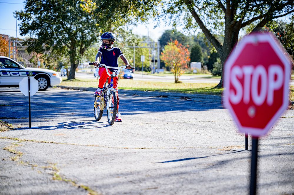 Greenville PD's Police Athletic League (PAL), GPD's Traffic Safety Unit, Bicycle Rodeo on Saturday, November 21. Original…