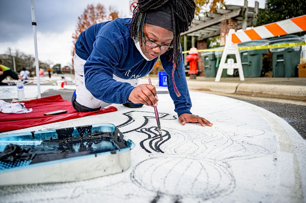 First Street Mural, December 13, 2020, North Carolina, USA. Original public domain image from Flickr