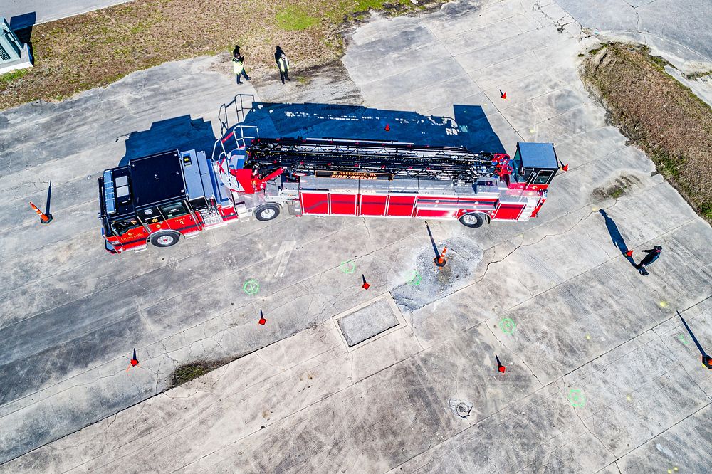 Fire/Rescue tiller truck training