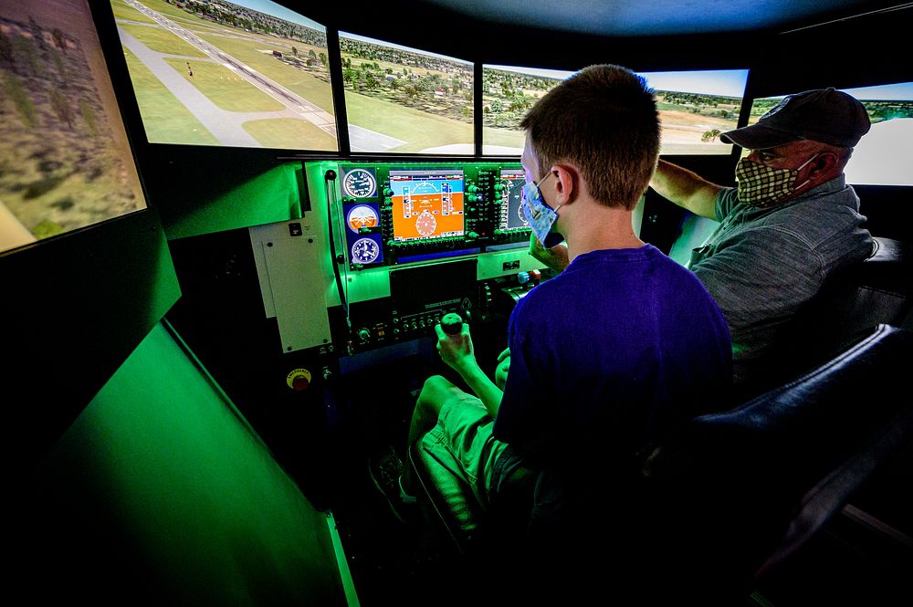 The grand finale to Drone Week at Adventure Awaits Summer Camp included a visit to the IBX STEM Center and Washington-Warren…