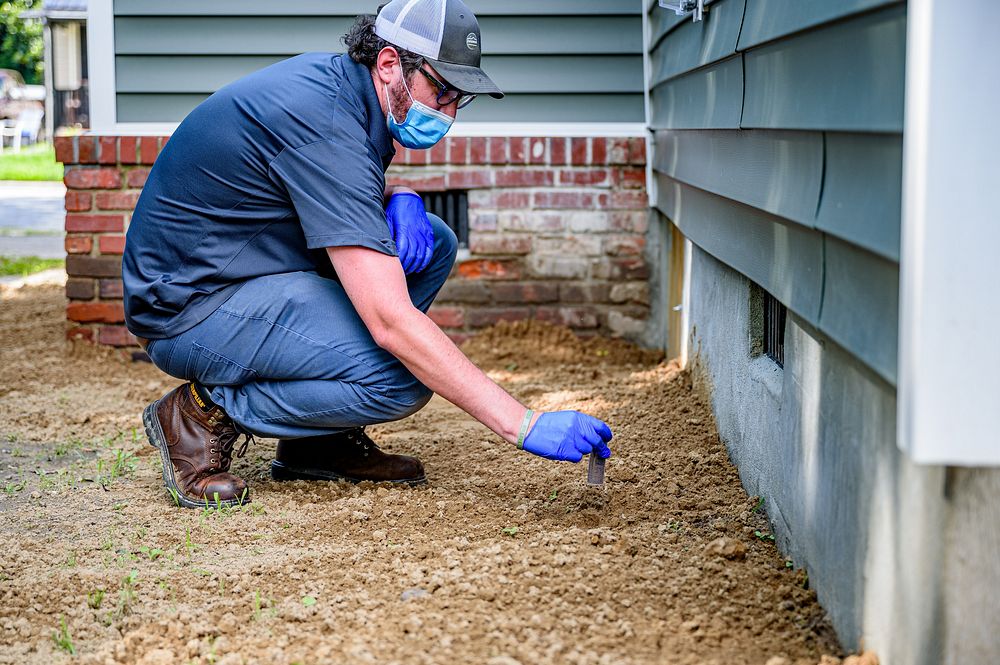 Lead testing is performed on a home where lead had been found prior to renovations. Testing for lead involves collecting…