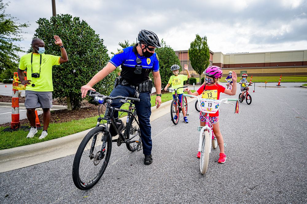 Bicycle RodeoGreenville PD's Police Athletic League (PAL) Program, Boy Scouts East Carolina Council, Safe Kids Pitt County…