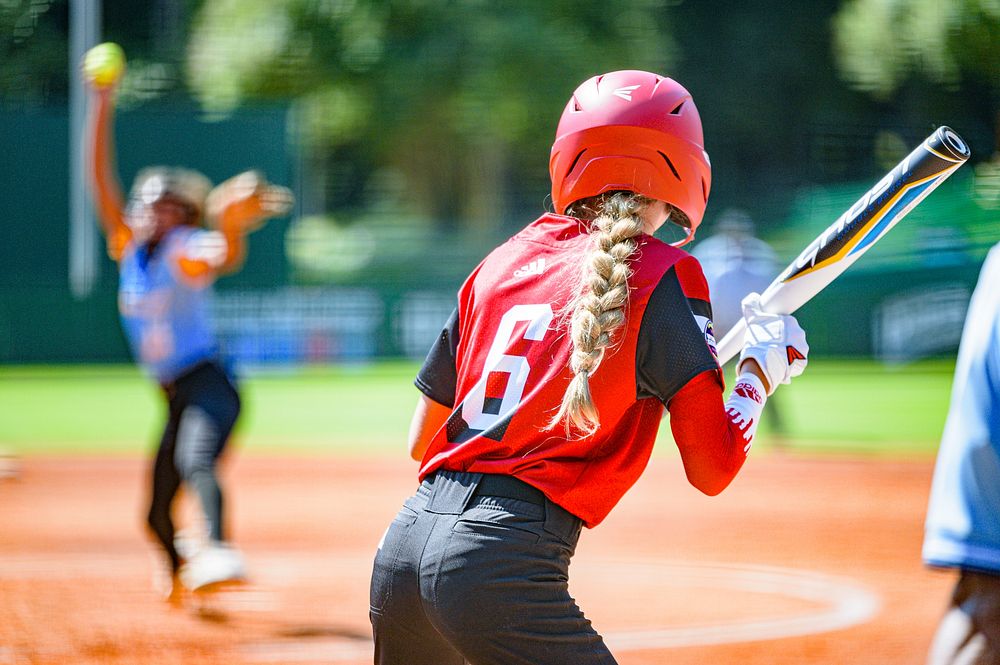 Little League Softball World Series day 3 at Stallings Stadium at Elm Street Park, August 13, 2021, North Carolina, USA.…