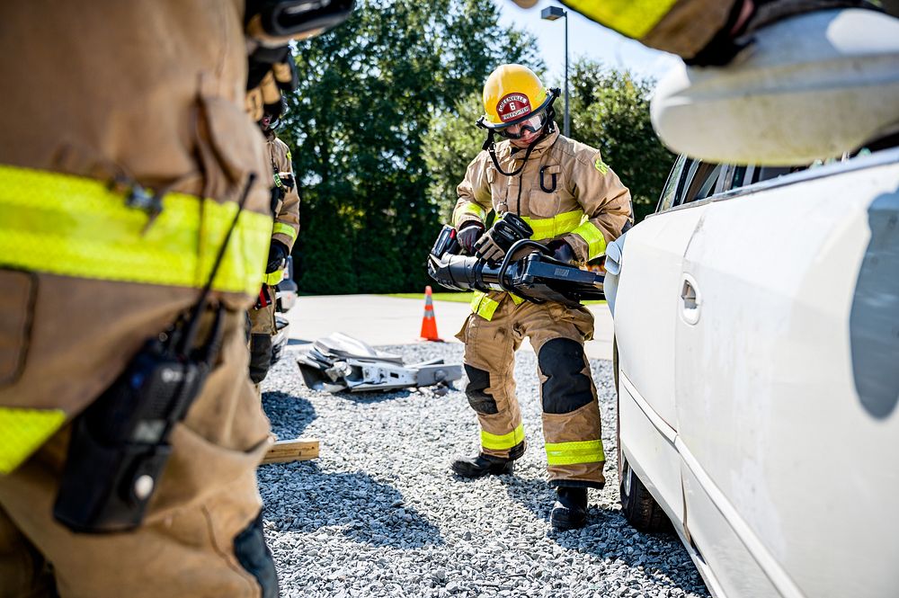 Extrication Training at Greenville Fire/Rescue, Wednesday, August 25, 2021. Original public domain image from Flickr