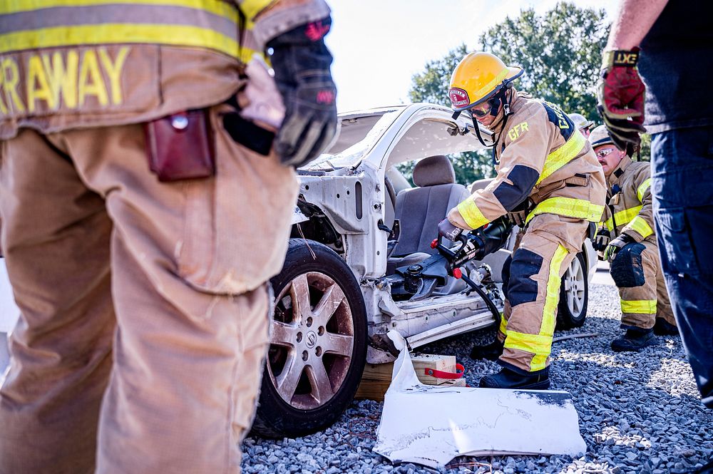 Extrication Training at Greenville Fire/Rescue, Wednesday, August 25, 2021. Original public domain image from Flickr