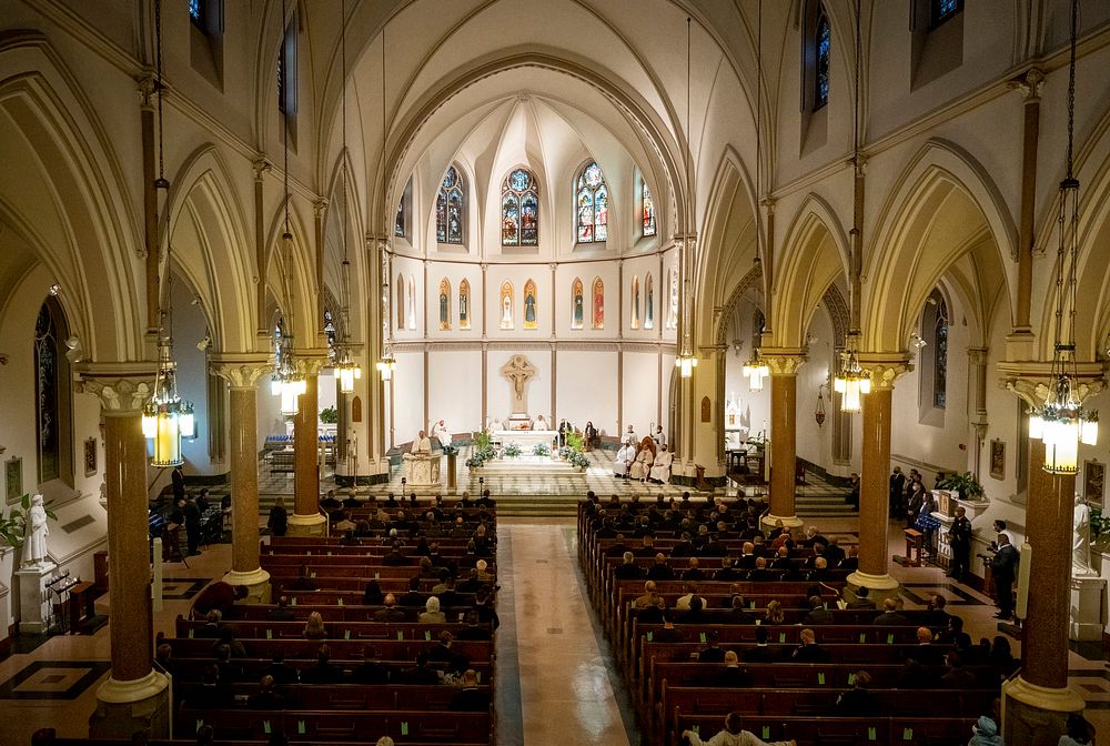 St. Patrick's Catholic Church in Washington D.C. Original public domain image from Flickr