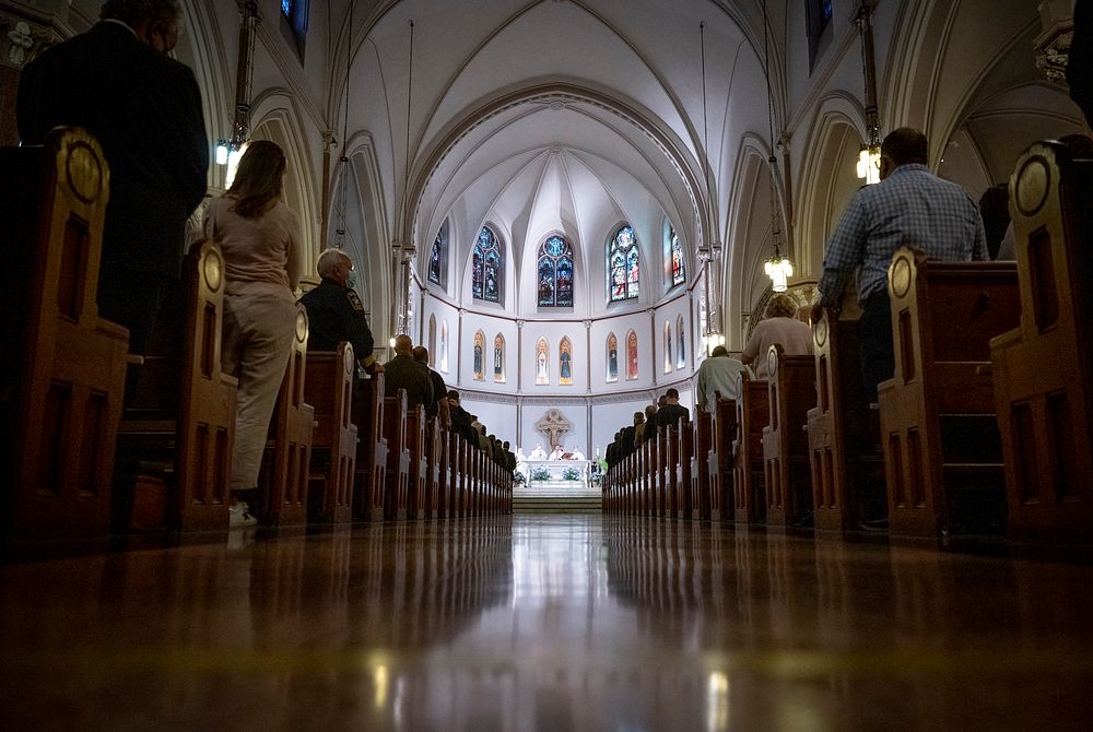 St. Patrick's Catholic Church in Washington D.C. Original public domain image from Flickr