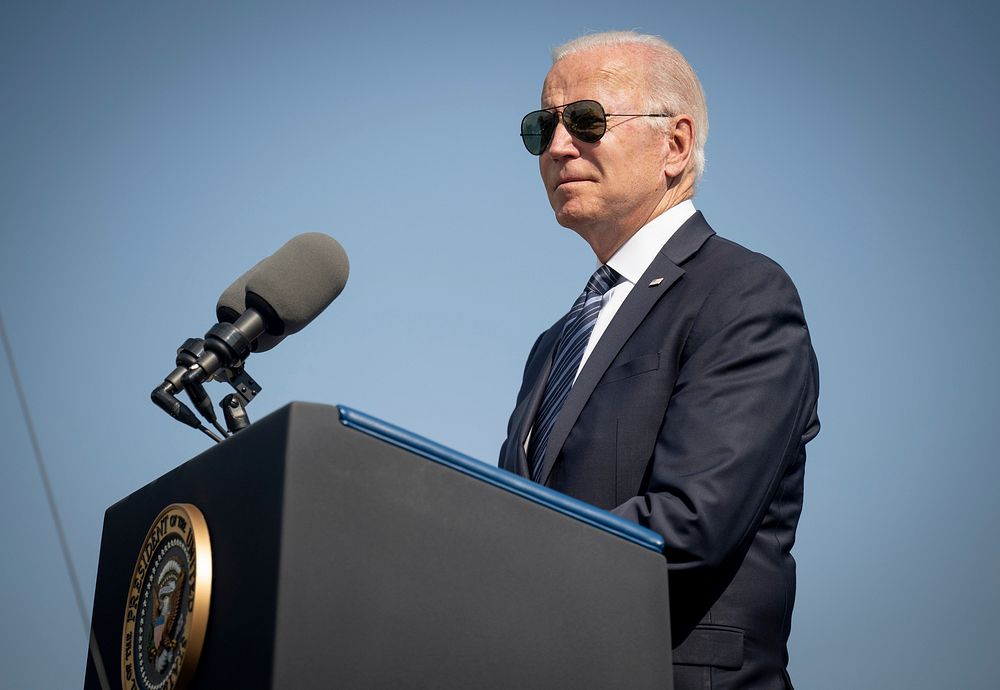 President Joe Biden attends the Annual National Police Officers' Memorial Service at the U.S. Capitol in Washington, D.C.…