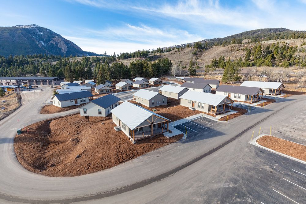 YACC Camp Housing Project: construction completeNPS / Jacob W. Frank