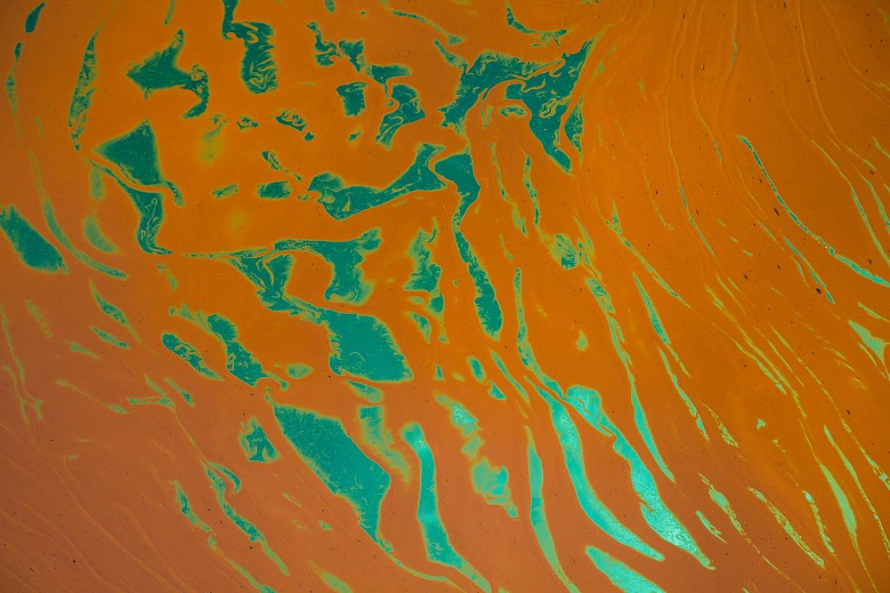 Oil spill mosaic pattern. Original public domain image from Flickr