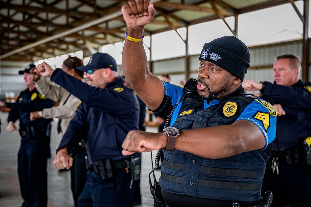 The annual Cops & Barkers Turkey Giveaway looked a little different this year, Greenville, Sunday, November 7. Original…