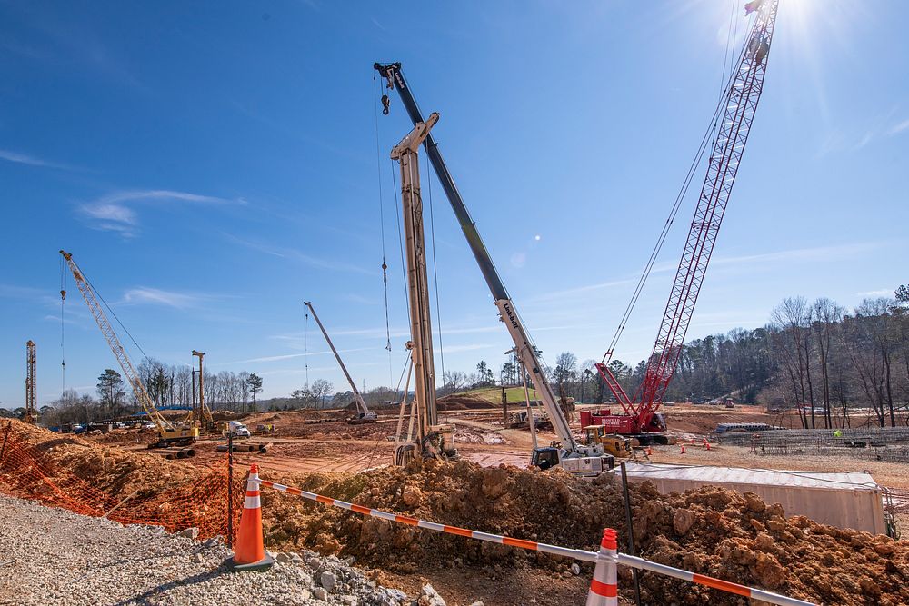 Brasfield and Gorrie, L.L.C. officials led tours of the Medical West Hospital construction site, in Bessemer, AL, on January…