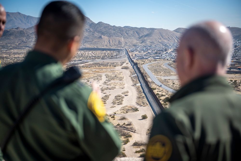 DHS Secretary Alejandro Mayorkas Observes Monument 3 OperationsSunland Park, NM (January 27, 2022) Homeland Security…