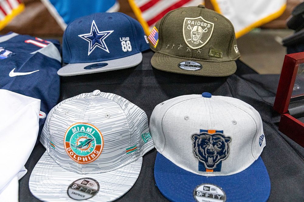 Counterfeit jerseys, Super Bowl Rings, Hats and various other items that are Intellectual Property Right Violations on…