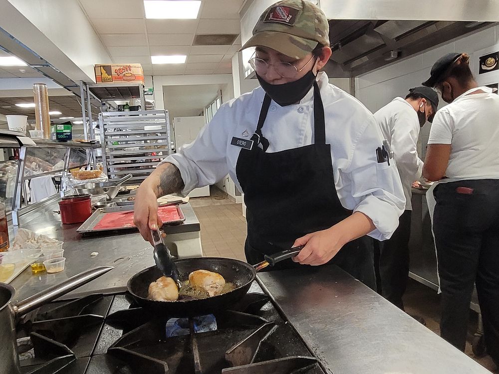 2022 FD Culinary Arts Team_20Members of the Fort Drum Culinary Arts Team have been practicing their skills and techniques…