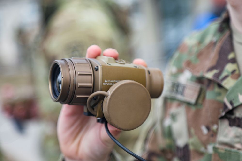 Soldiers from across the 2nd Brigade Combat Team, 10th Mountain Division, undergo a three-day training course in ENVG-B…