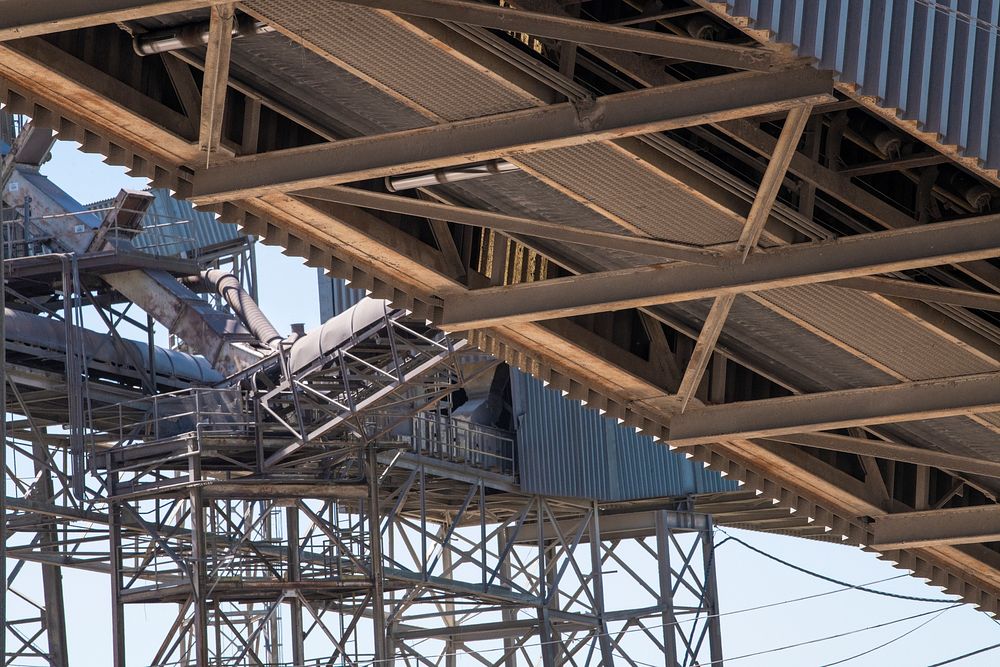 The Cargill-Westgo Grain Elevator and port facility near New Orleans, at Nine Mile Point, LA, on March 10, 2022. USDA Media…