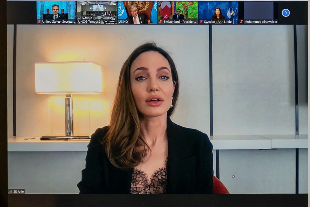 UNHCR Special Envoy Jolie Delivers Virtual Remarks at the UN-Hosted High-Level Yemen Pledging EventUNHCR Special Envoy…