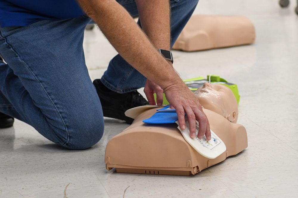CPR AED Certification Course at Navy Medicine Readiness and Training Command Pearl Harbor.