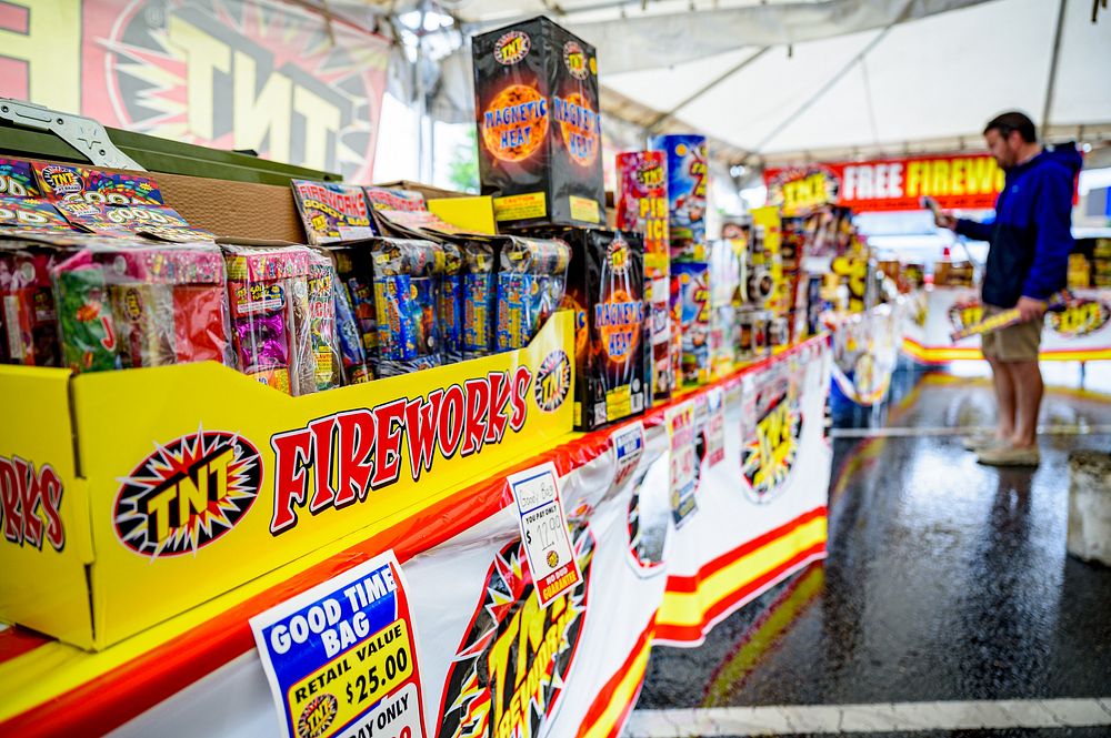 F/R Fireworks SafetyGreenville Fire/Rescue discusses fireworks safety during a press event on Friday, July 2, 2021. Each…