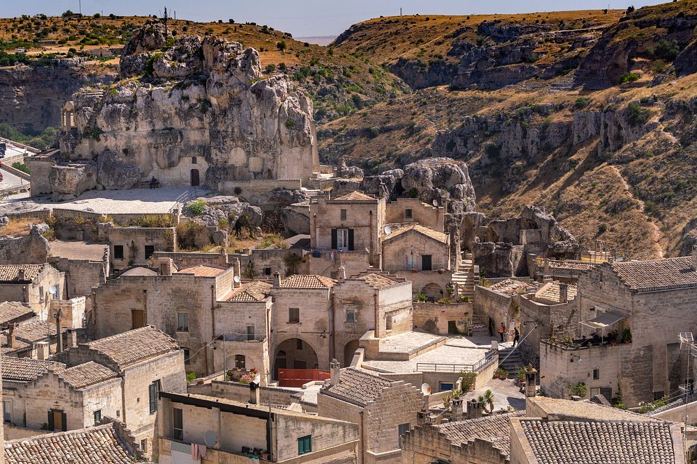 Old town, Matera, Italy. Original public domain image from Flickr