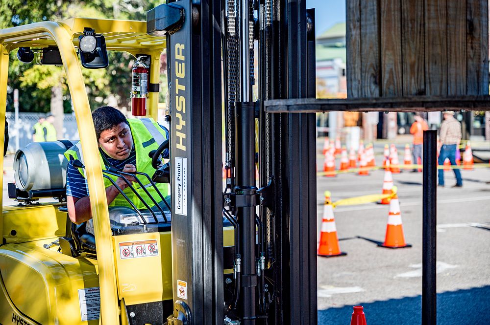 Hyster-Yale Group and Rivers East Workforce Development Board hosted a Forklift Rodeo Safety Competition at Five Points…